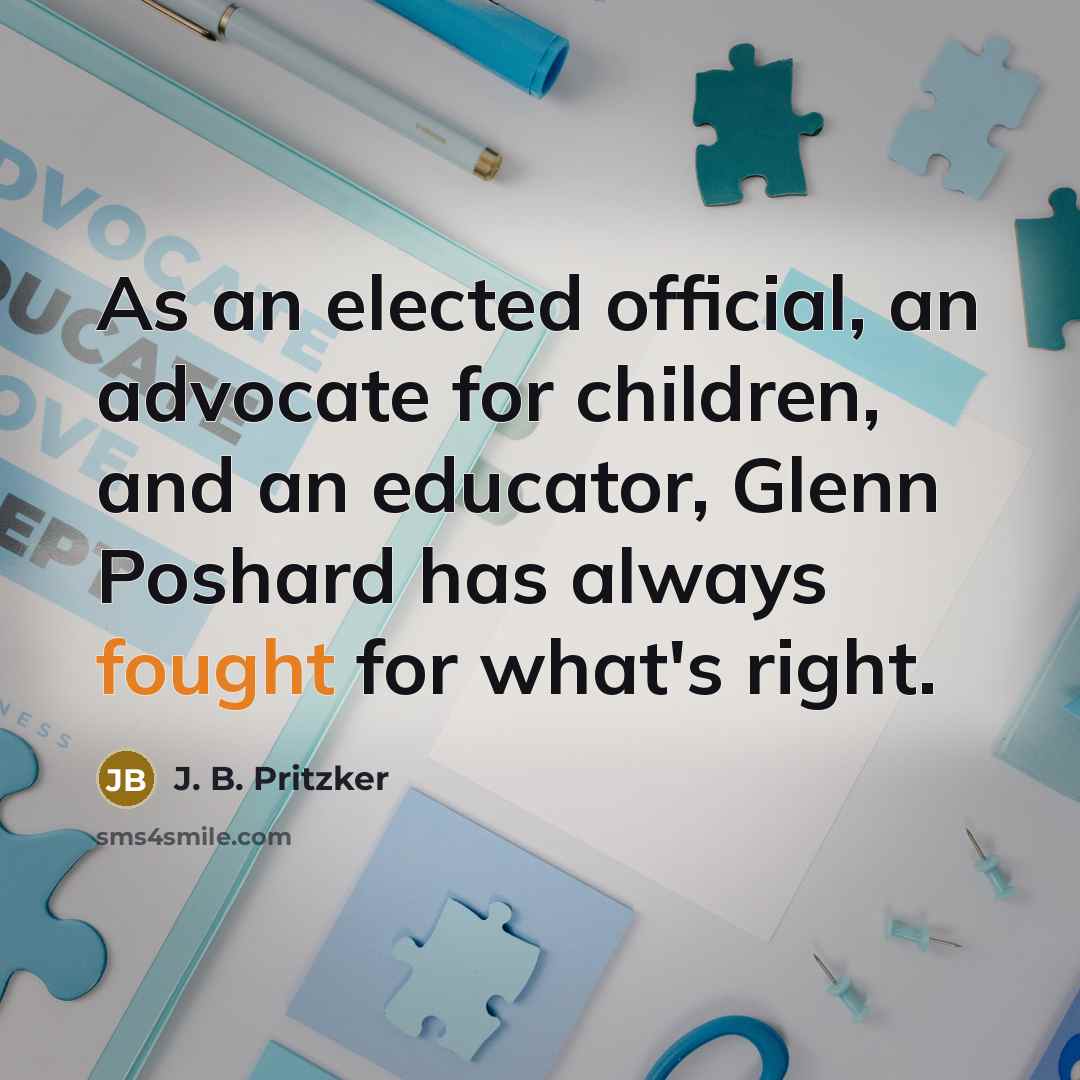 “As an elected official, an advocate for children, and an…” quote by J. B. Pritzker