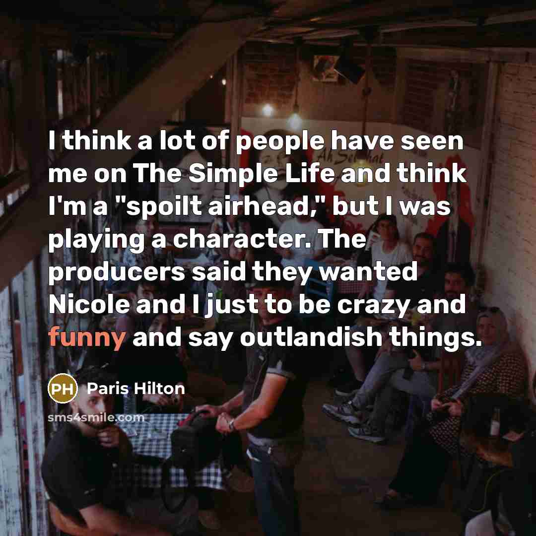 “I think a lot of people have seen me on…” quote by Paris Hilton