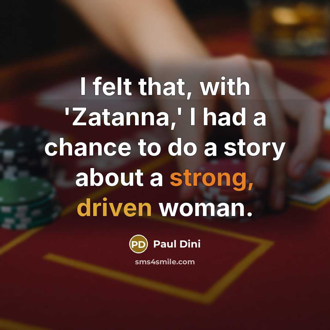 “I felt that, with 'Zatanna,' I had a chance to…” quote by Paul Dini