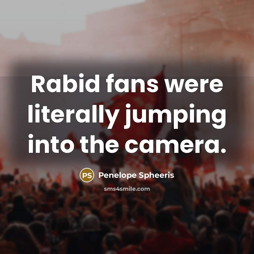 “Rabid fans were literally jumping into the camera.…” quote by Penelope Spheeris