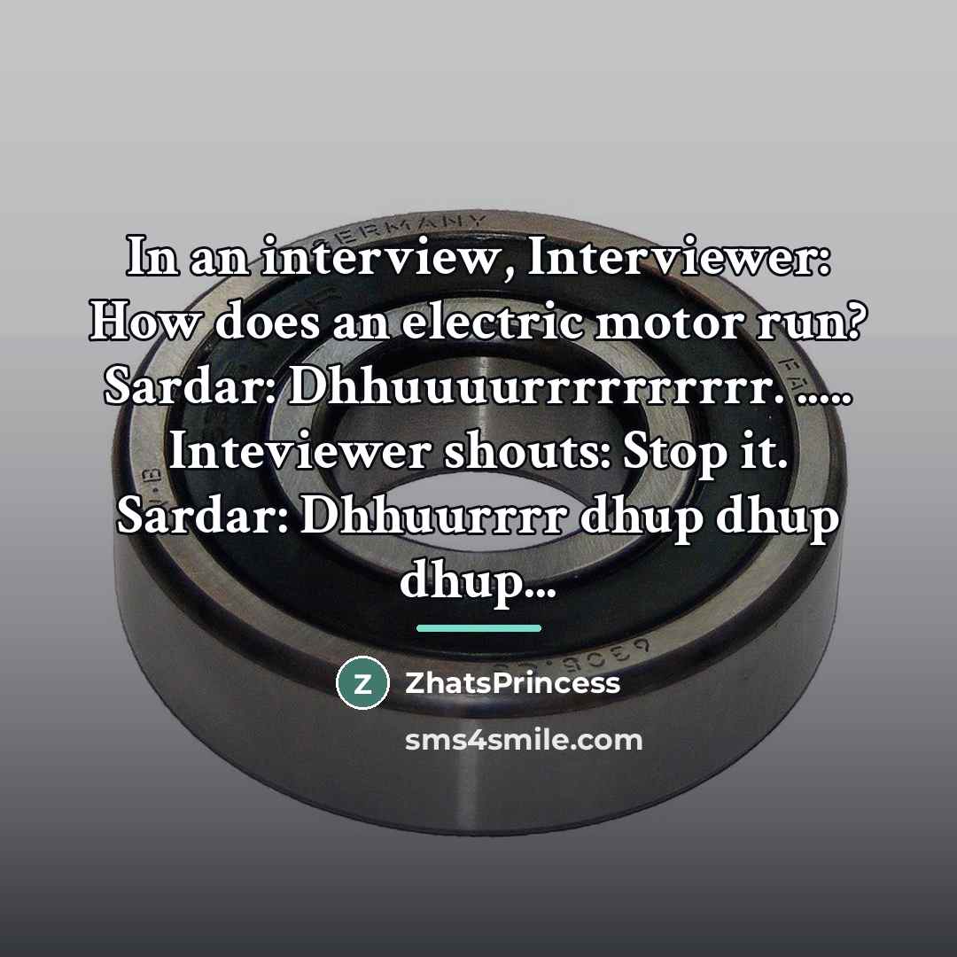 “In an interview, Interviewer: How does an electric motor run?…” quote by ZhatsPrincess