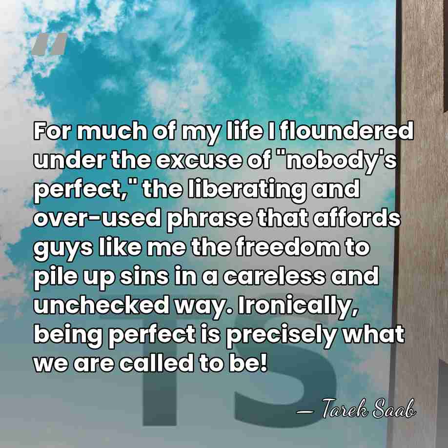 For much of my life I floundered under the excuse of "nobody's&hellip; - Tarek Saab