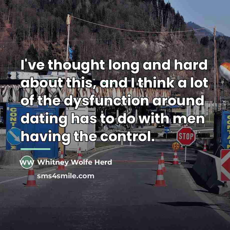 “I've thought long and hard about this, and I think…” quote by Whitney Wolfe Herd