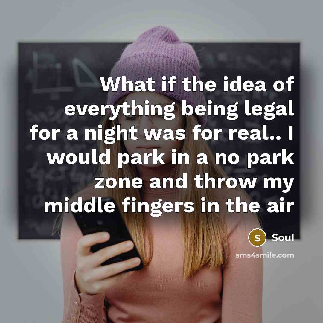 “What if the idea of everything being legal for a…” quote by SouL