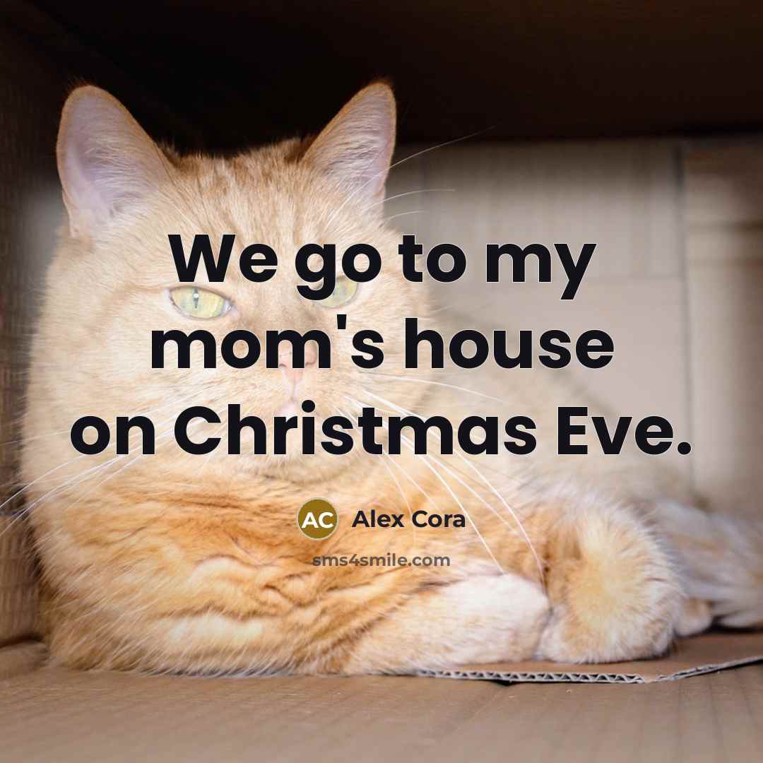 “We go to my mom's house on Christmas Eve.…” quote by Alex Cora