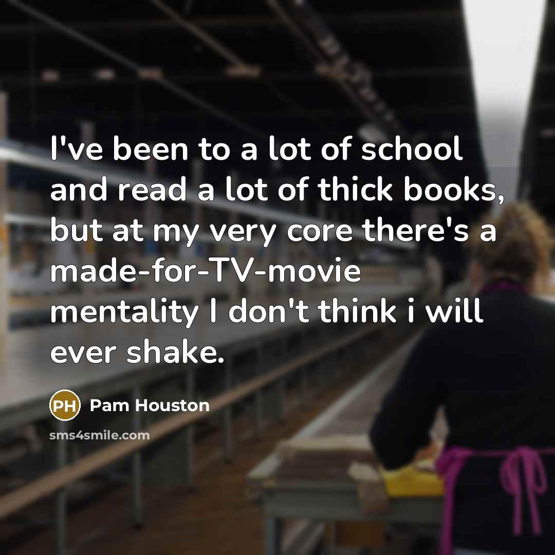 “I've been to a lot of school and read a…” quote by Pam Houston