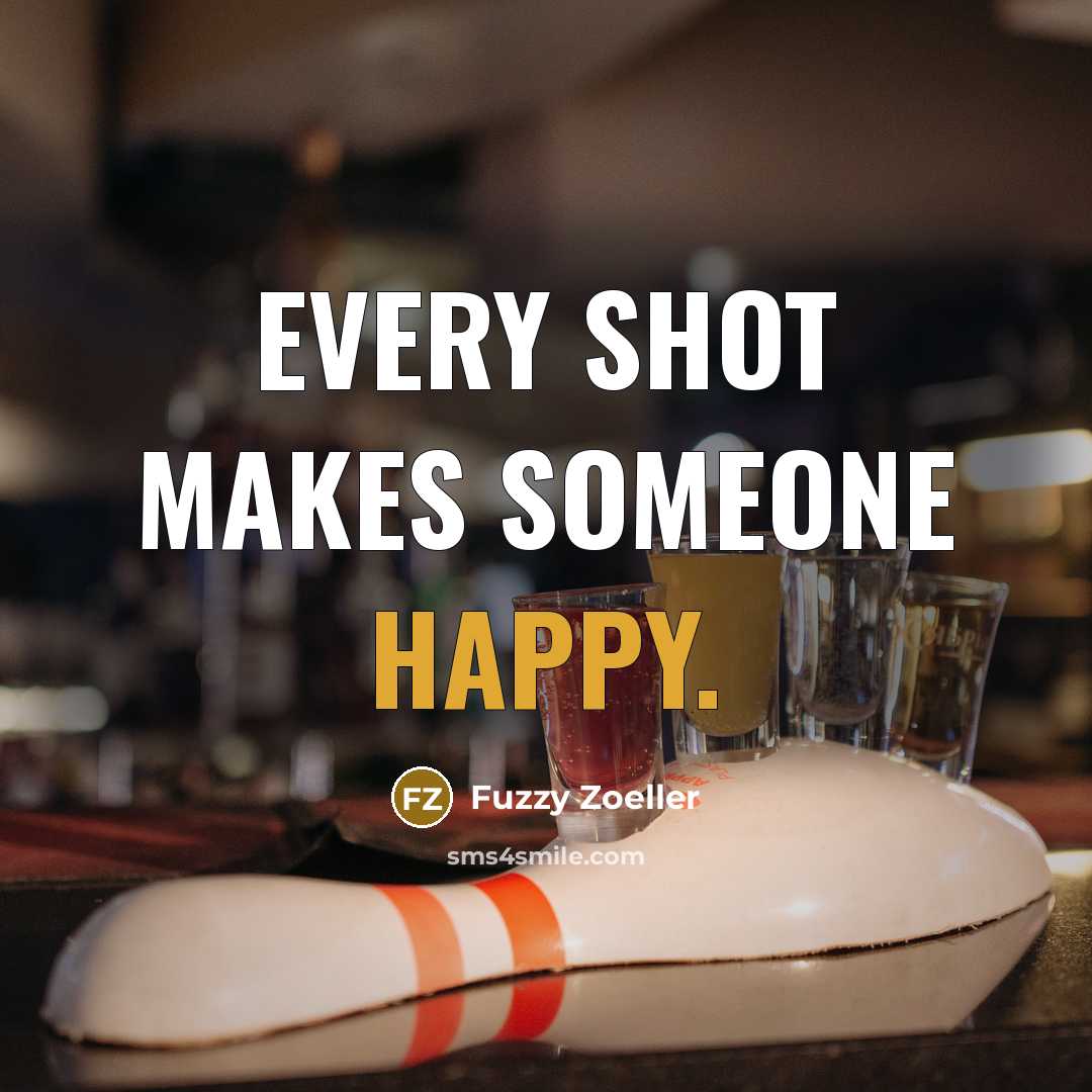 “Every shot makes someone happy.…” quote by Fuzzy Zoeller