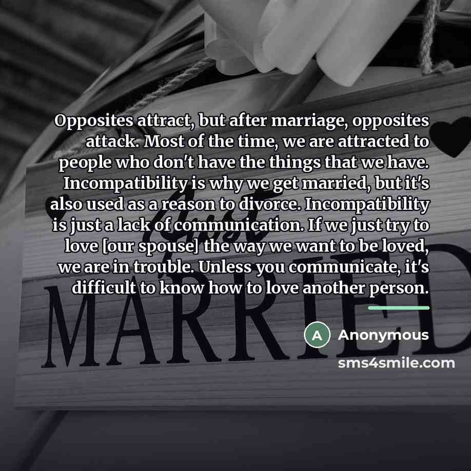“Opposites attract, but after marriage, opposites attack. Most of the…” quote by Dr. Chalres Lowery