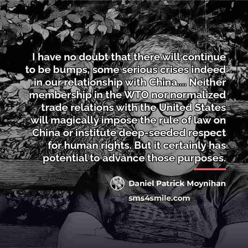 “I have no doubt that there will continue to be…” quote by Daniel Patrick Moynihan