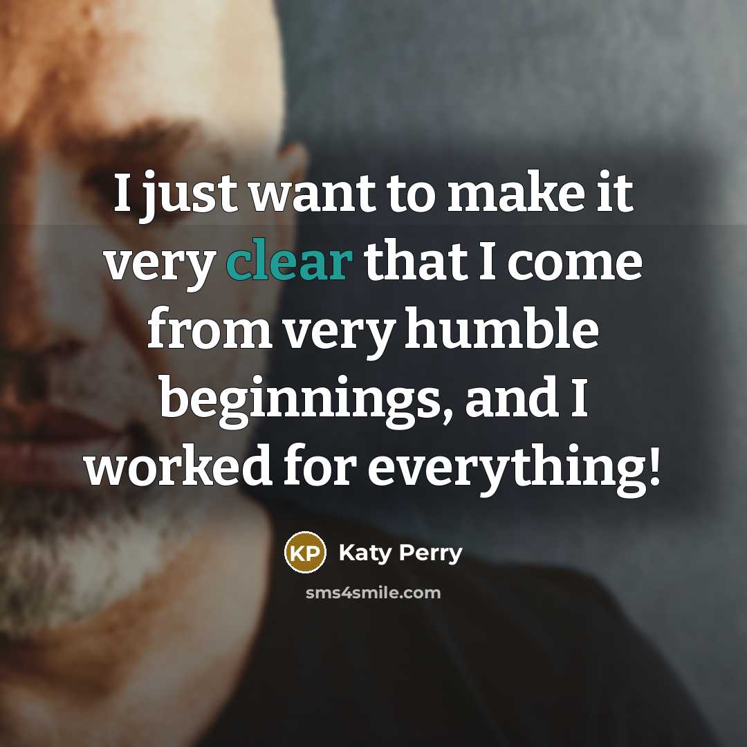 “I just want to make it very clear that I…” quote by Katy Perry