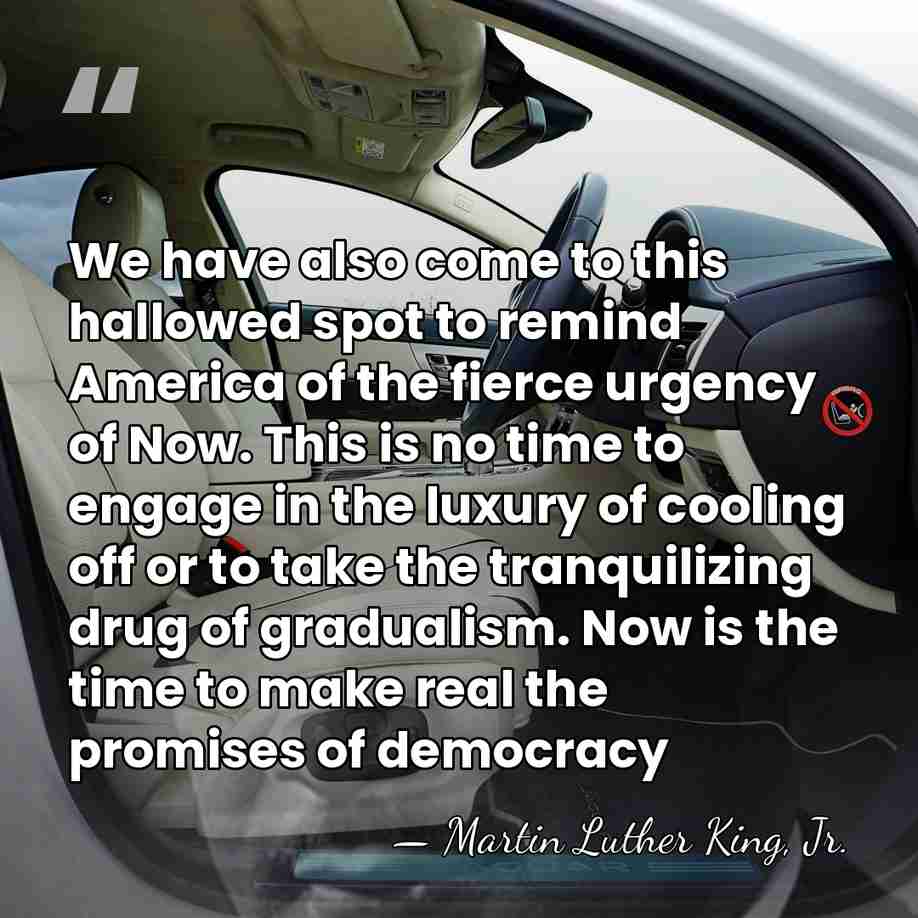 We have also come to this hallowed spot to remind America of&hellip; - Martin Luther King, Jr.