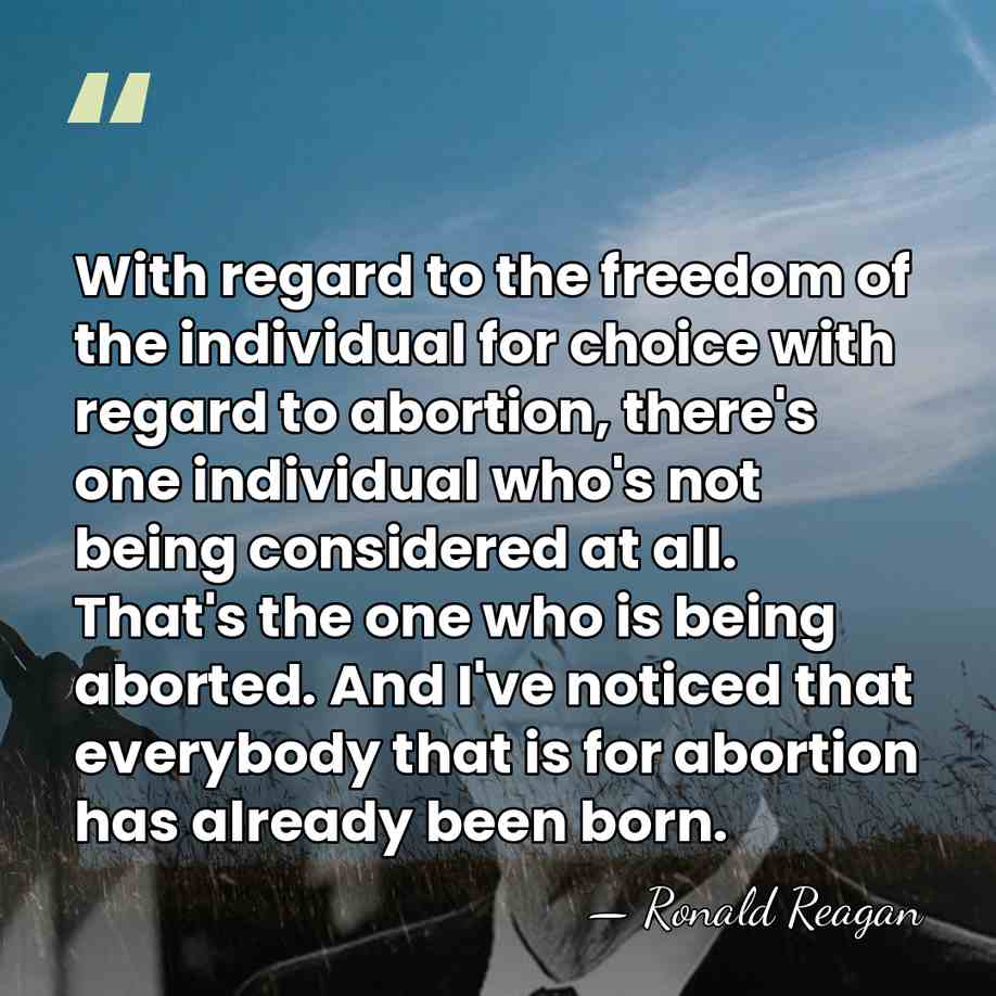 With regard to the freedom of the individual for choice with regard&hellip; - Ronald Reagan
