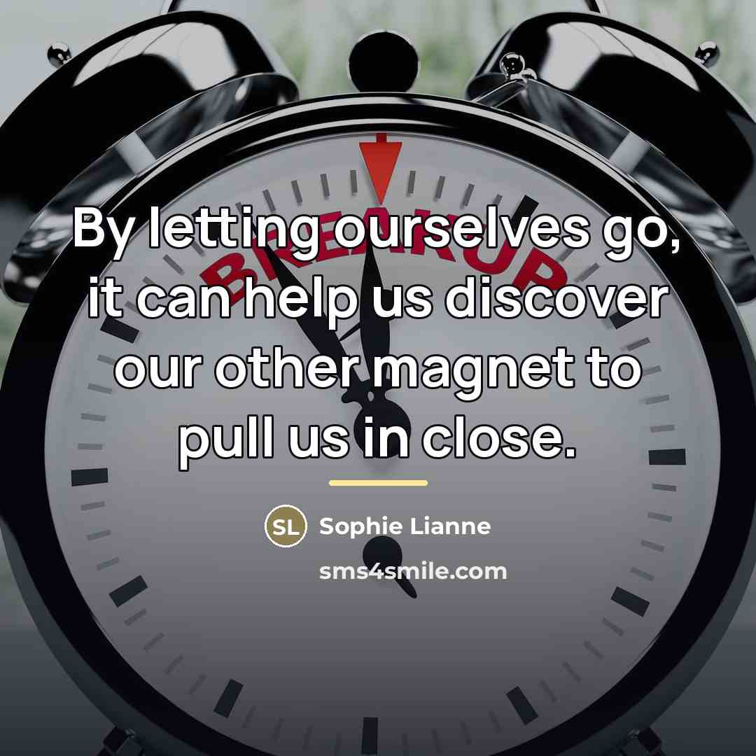 “By letting ourselves go, it can help us discover our…” quote by Sophie Lianne