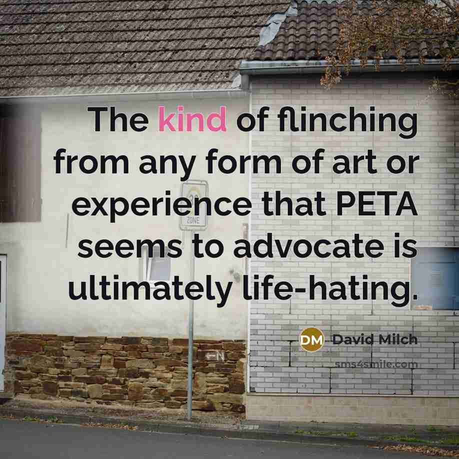 “The kind of flinching from any form of art or…” quote by David Milch