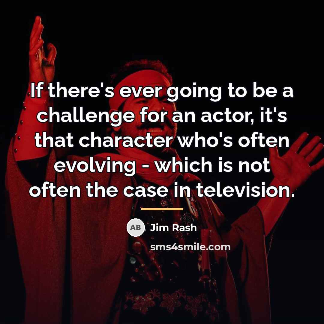 “If there's ever going to be a challenge for an…” quote by Jim Rash