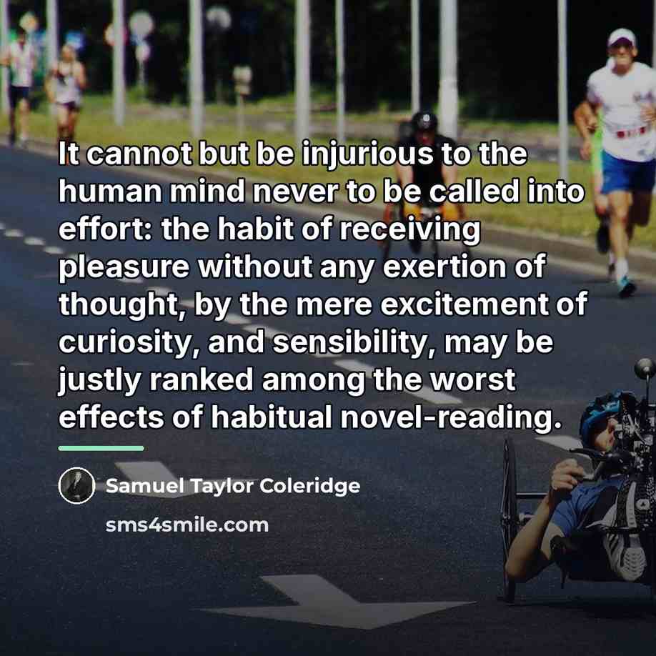 “It cannot but be injurious to the human mind never…” quote by Samuel Taylor Coleridge