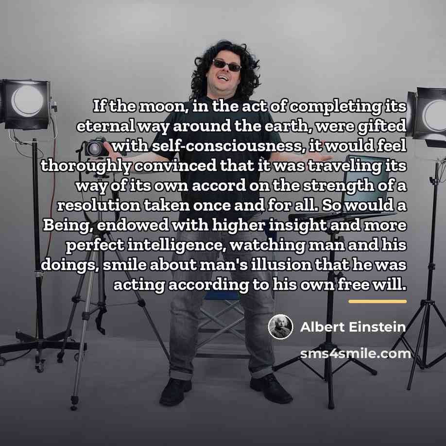 “If the moon, in the act of completing its eternal…” quote by Albert Einstein