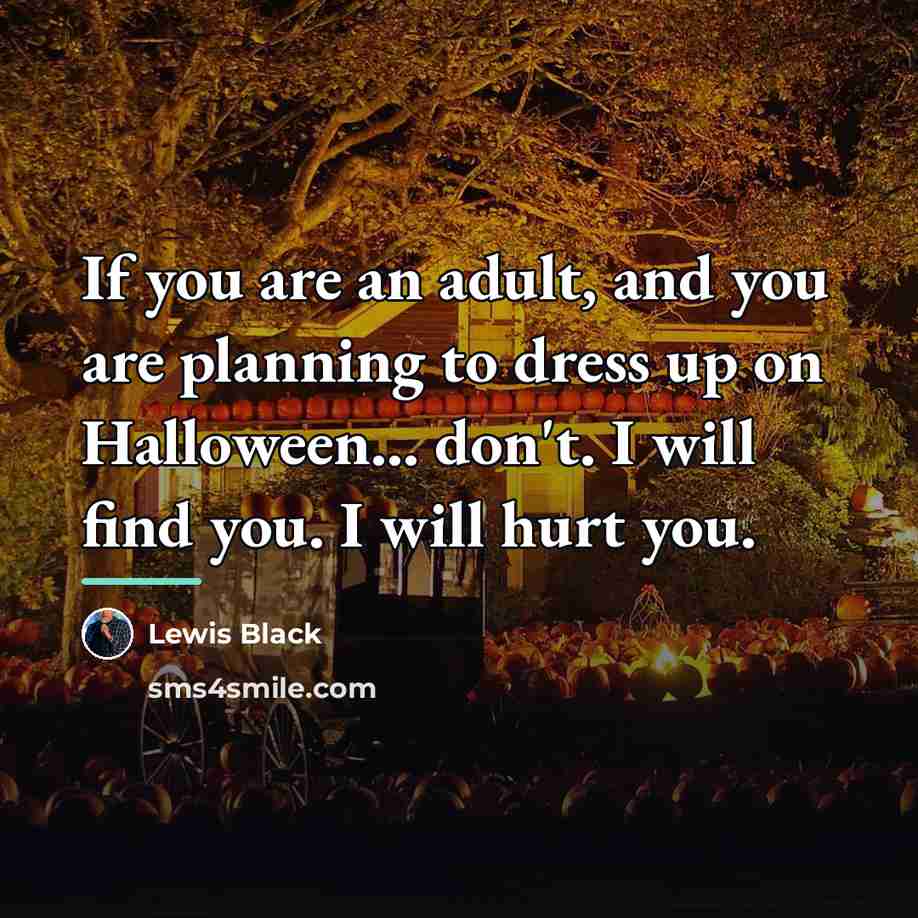 “If you are an adult, and you are planning to…” quote by Lewis Black