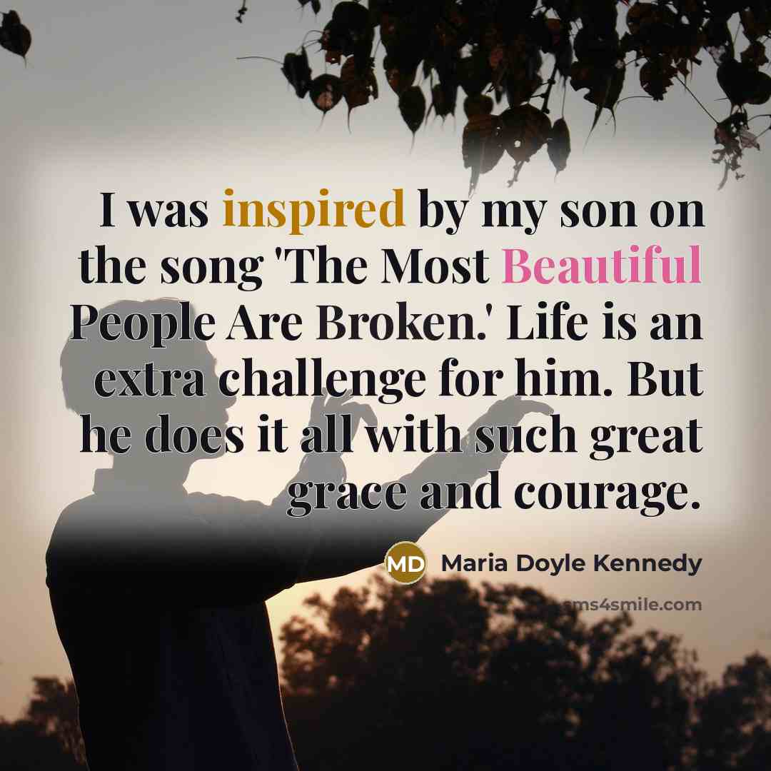 “I was inspired by my son on the song 'The…” quote by Maria Doyle Kennedy