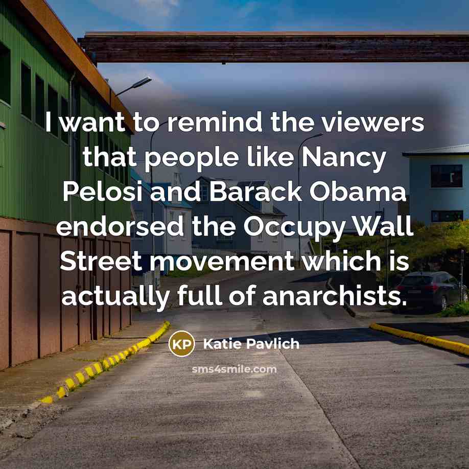 “I want to remind the viewers that people like Nancy…” quote by Katie Pavlich