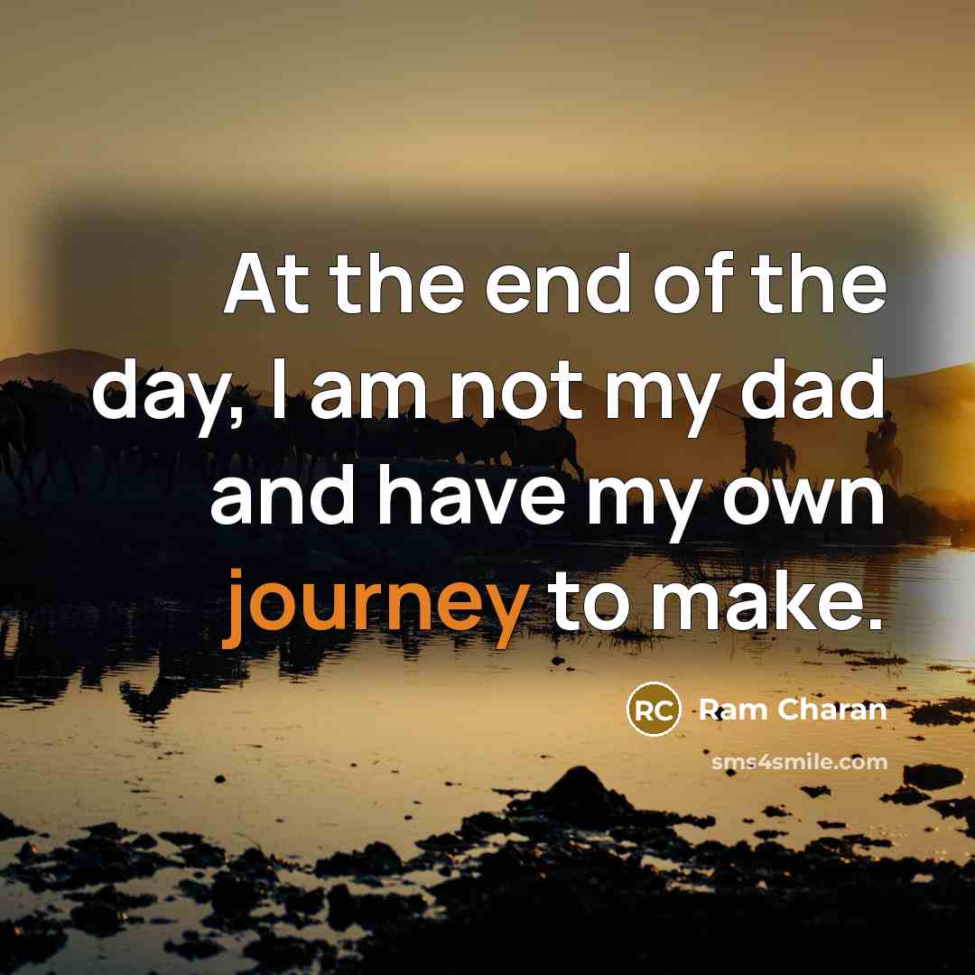 “At the end of the day, I am not my…” quote by Ram Charan