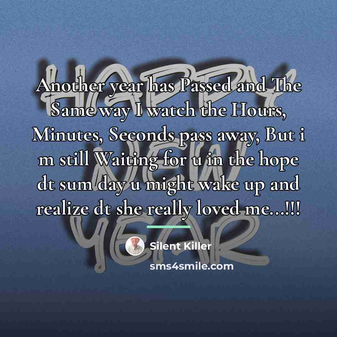 “Another year has Passed and The Same way I watch…” quote by Silent Killer