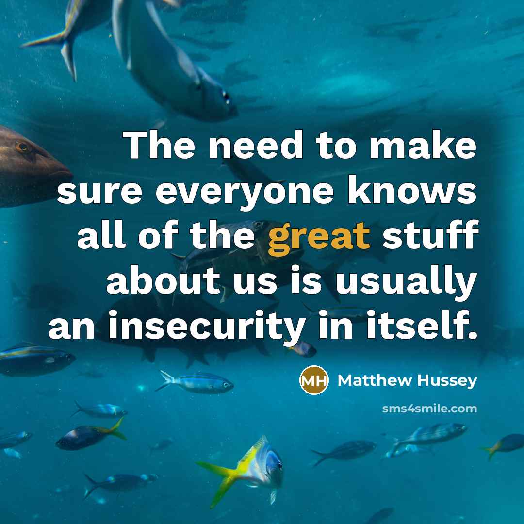 “The need to make sure everyone knows all of the…” quote by Matthew Hussey