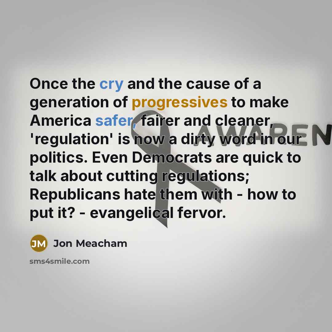“Once the cry and the cause of a generation of…” quote by Jon Meacham