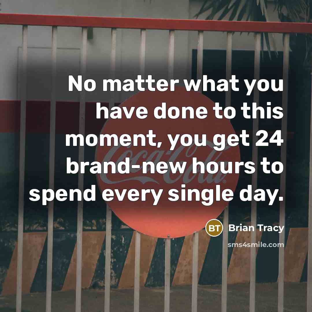 “No matter what you have done to this moment, you…” quote by Brian Tracy
