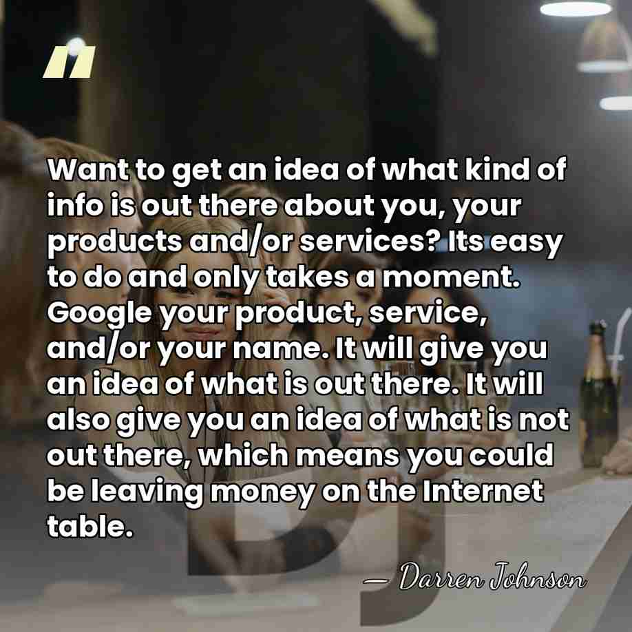 Want to get an idea of what kind of info is out&hellip; - Darren Johnson