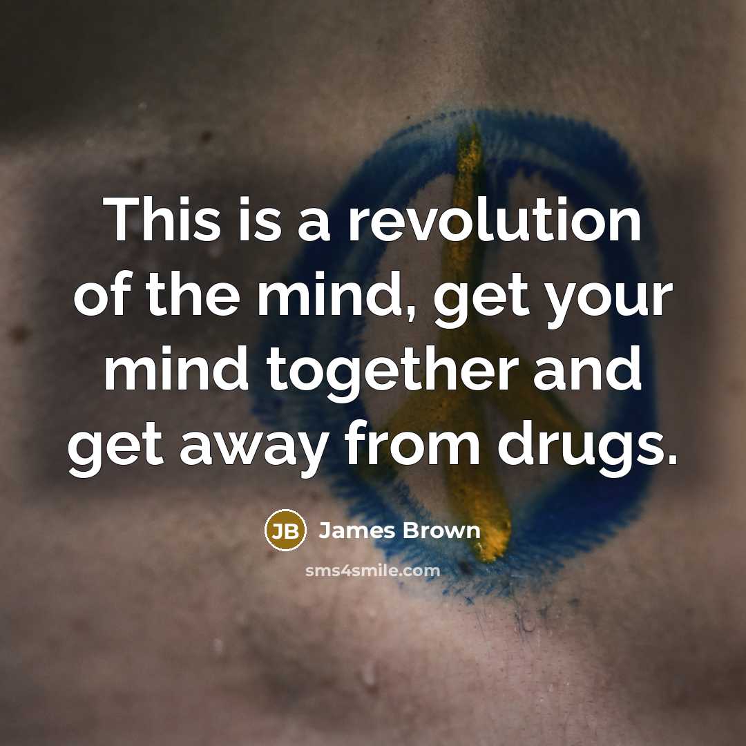 “This is a revolution of the mind, get your mind…” quote by James Brown