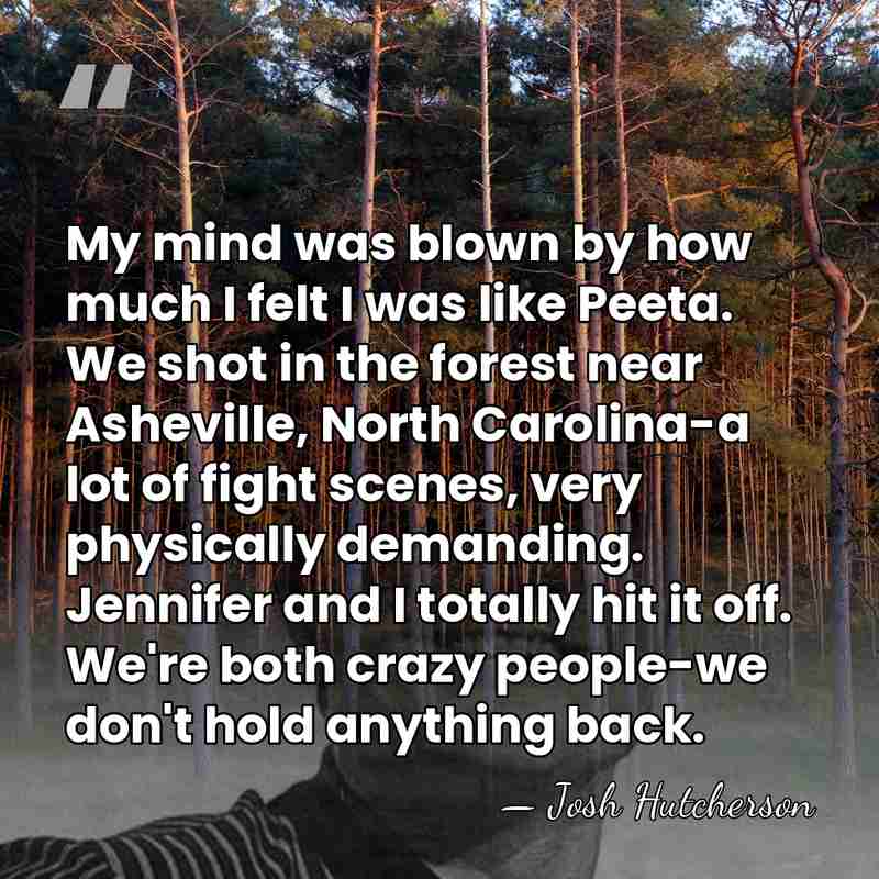 My mind was blown by how much I felt I was like&hellip; - Josh Hutcherson