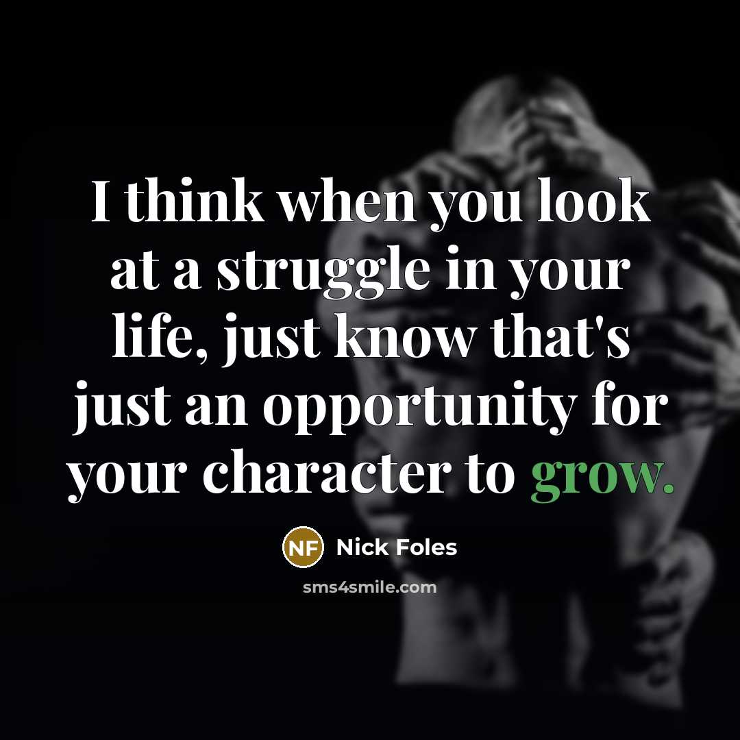 “I think when you look at a struggle in your…” quote by Nick Foles