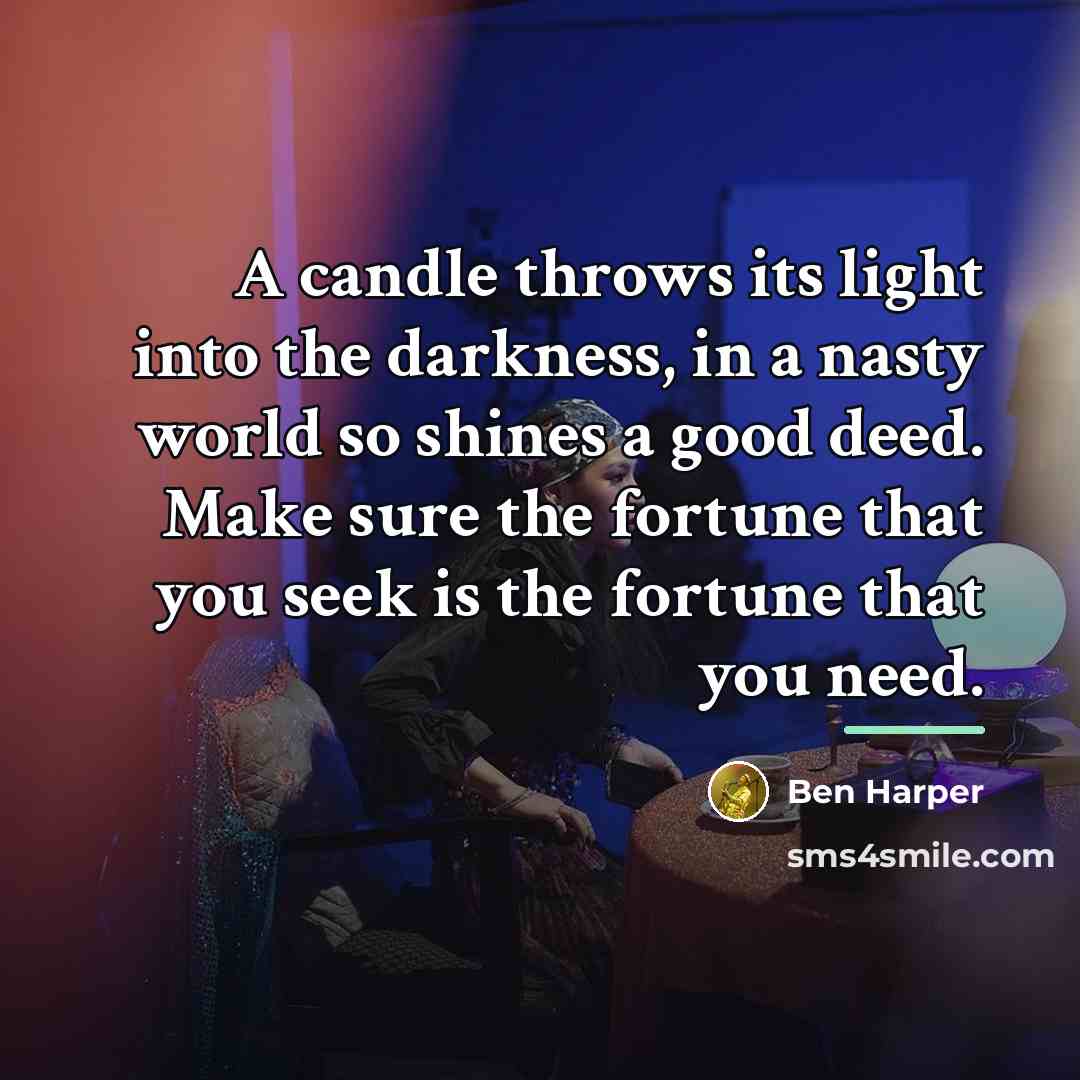 “A candle throws its light into the darkness, in a…” quote by Ben Harper