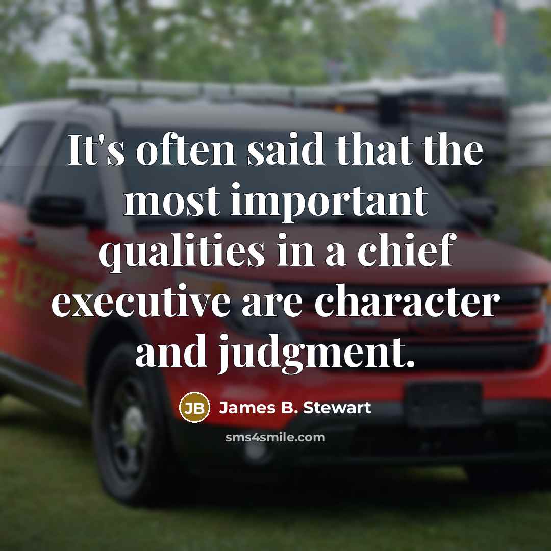 “It's often said that the most important qualities in a…” quote by James B. Stewart