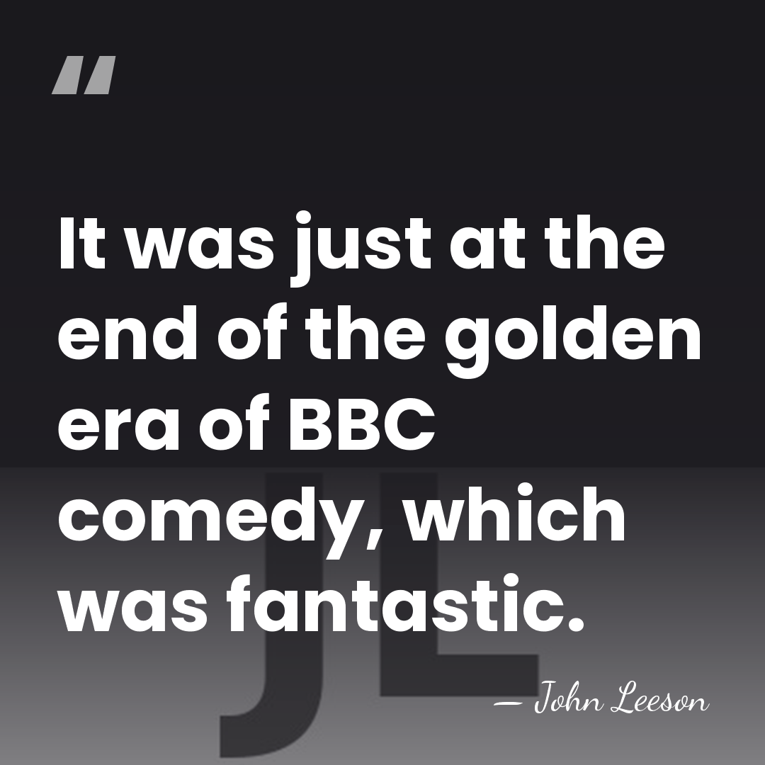 It was just at the end of the golden era of BBC&hellip; - John Leeson