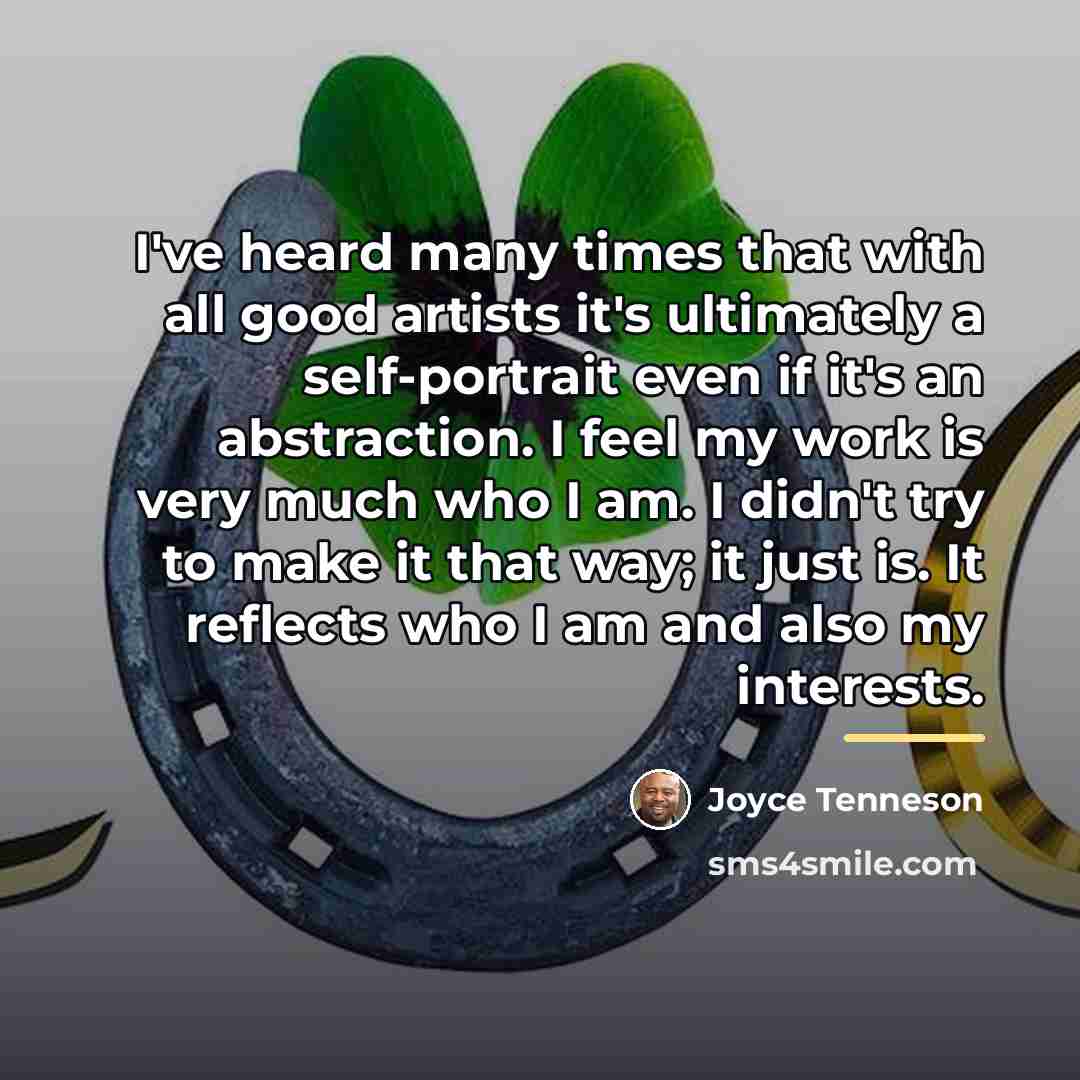 “I've heard many times that with all good artists it's…” quote by Joyce Tenneson
