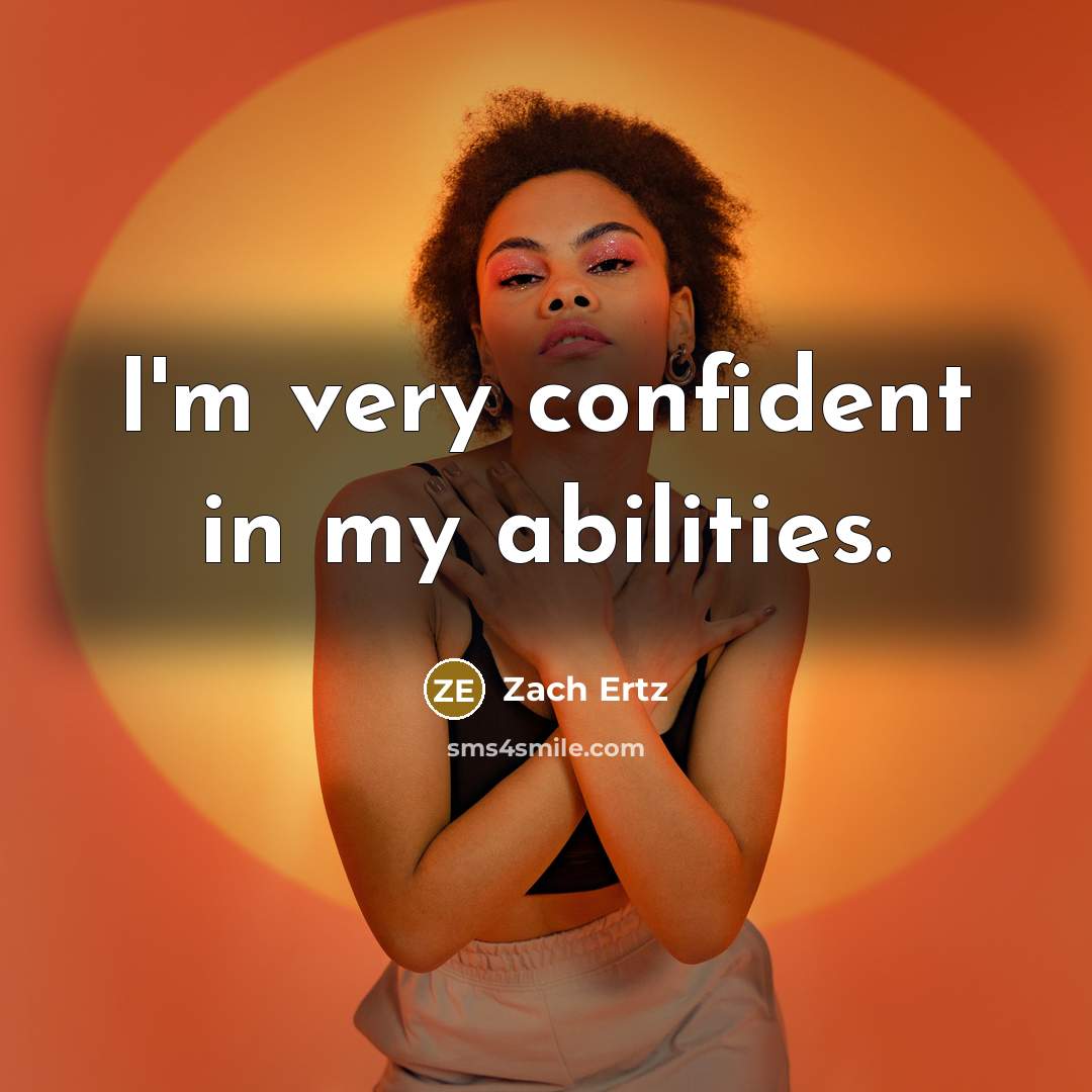 “I'm very confident in my abilities.…” quote by Zach Ertz