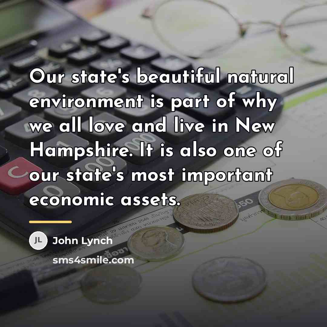 “Our state's beautiful natural environment is part of why we…” quote by John Lynch