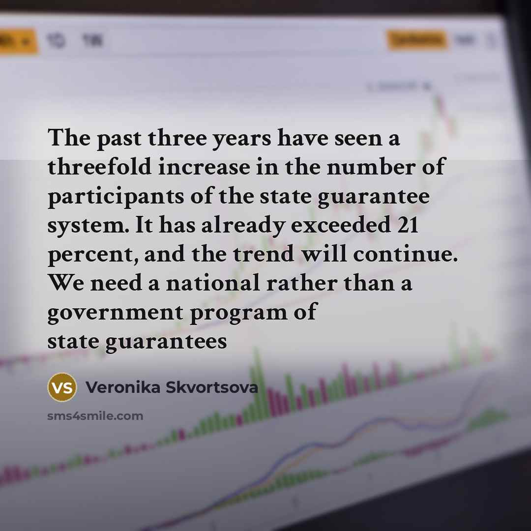 “The past three years have seen a threefold increase in…” quote by Veronika Skvortsova