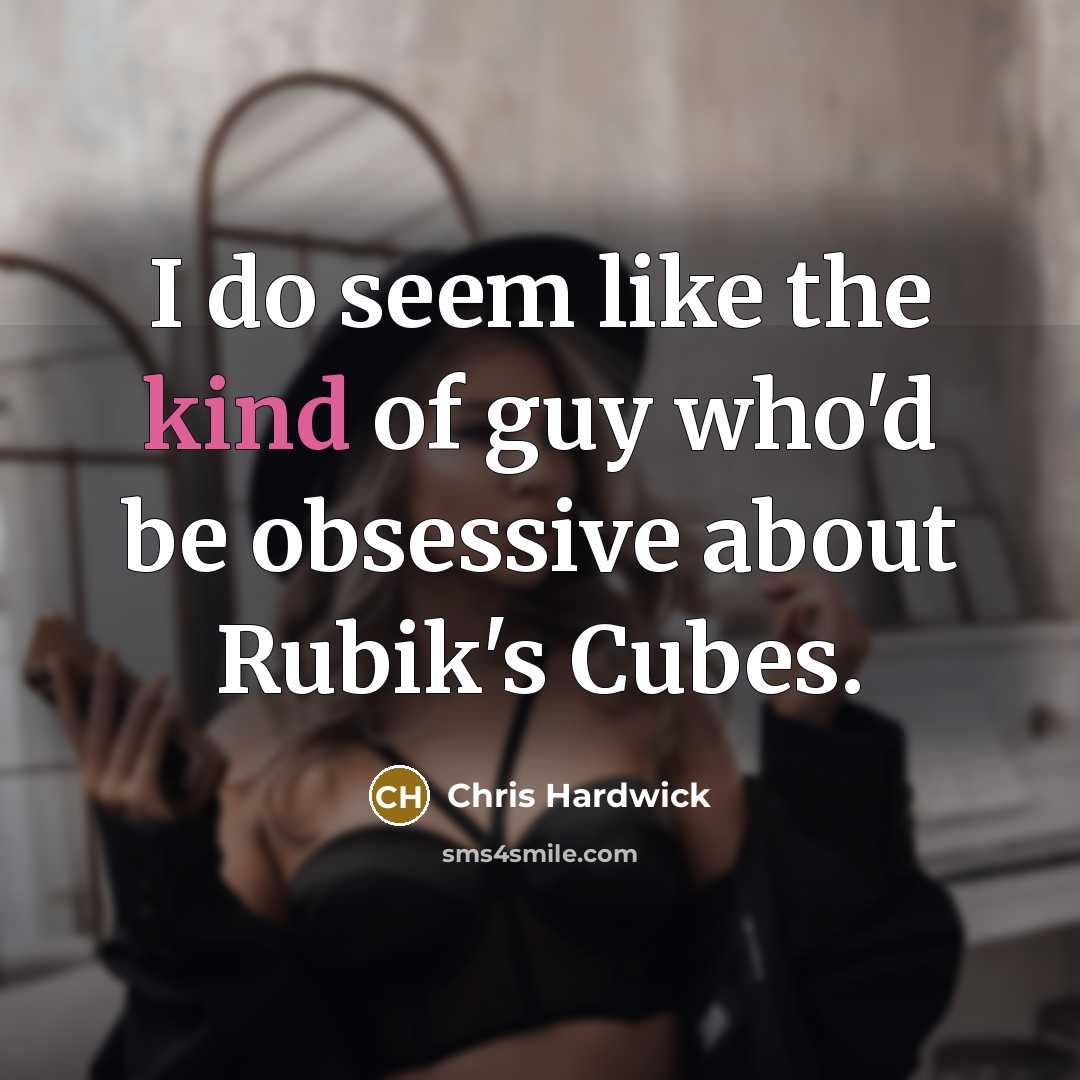 “I do seem like the kind of guy who'd be…” quote by Chris Hardwick