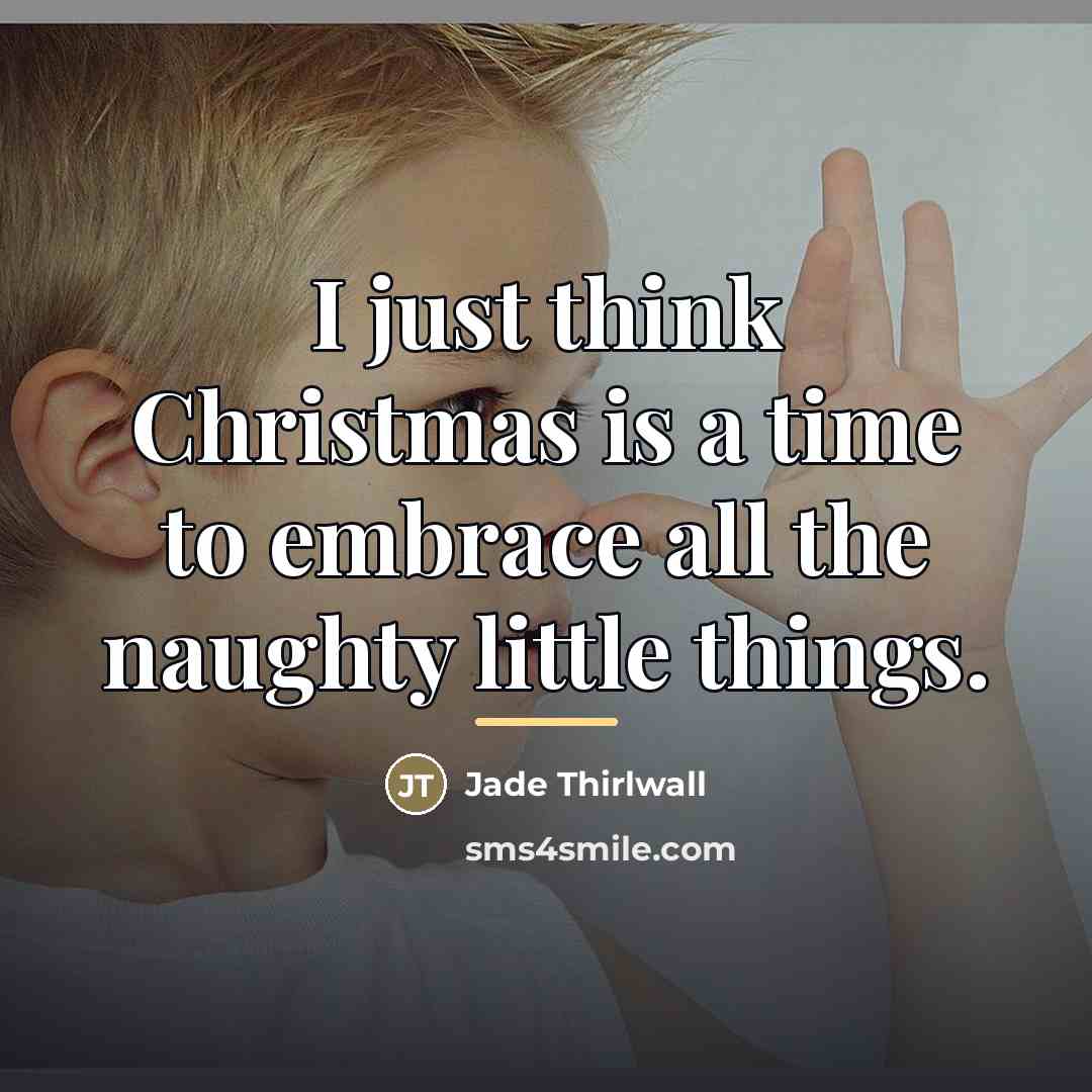 “I just think Christmas is a time to embrace all…” quote by Jade Thirlwall
