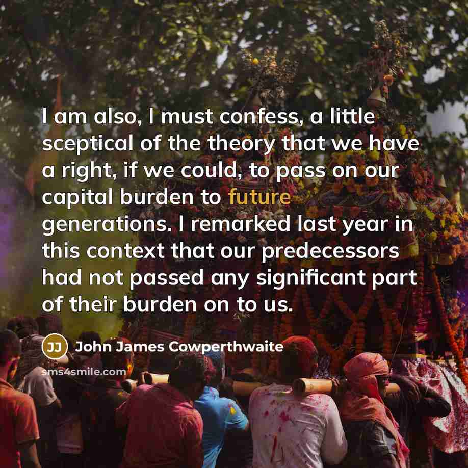 “I am also, I must confess, a little sceptical of…” quote by John James Cowperthwaite