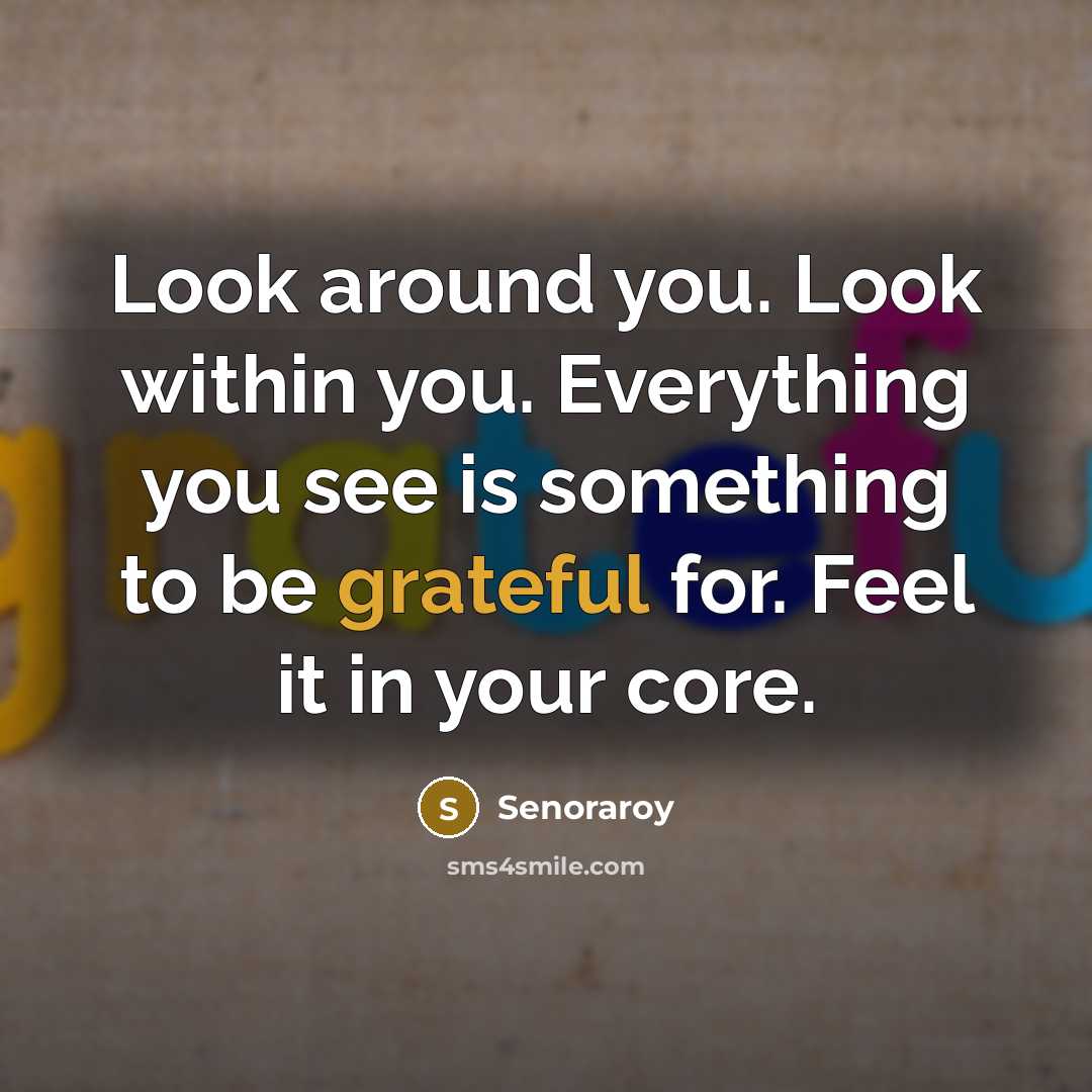 “Look around you. Look within you. Everything you see is…” quote by Senoraroy