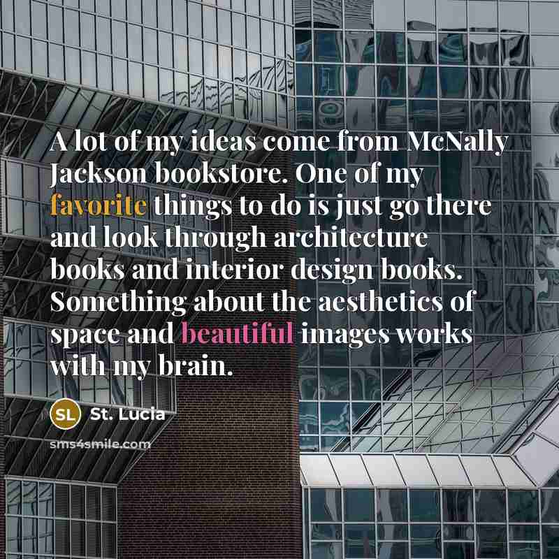 “A lot of my ideas come from McNally Jackson bookstore.…” quote by St. Lucia