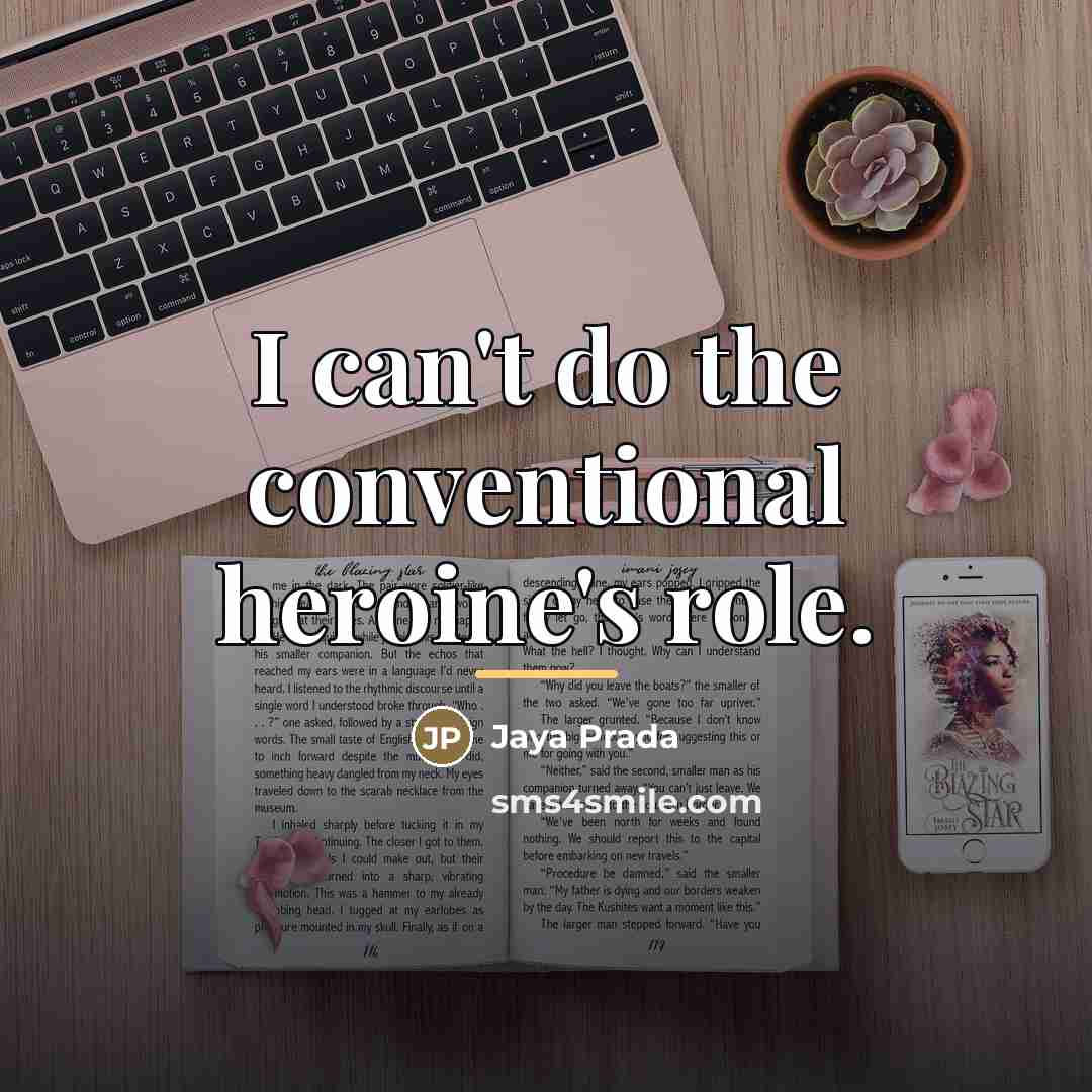 “I can't do the conventional heroine's role.…” quote by Jaya Prada