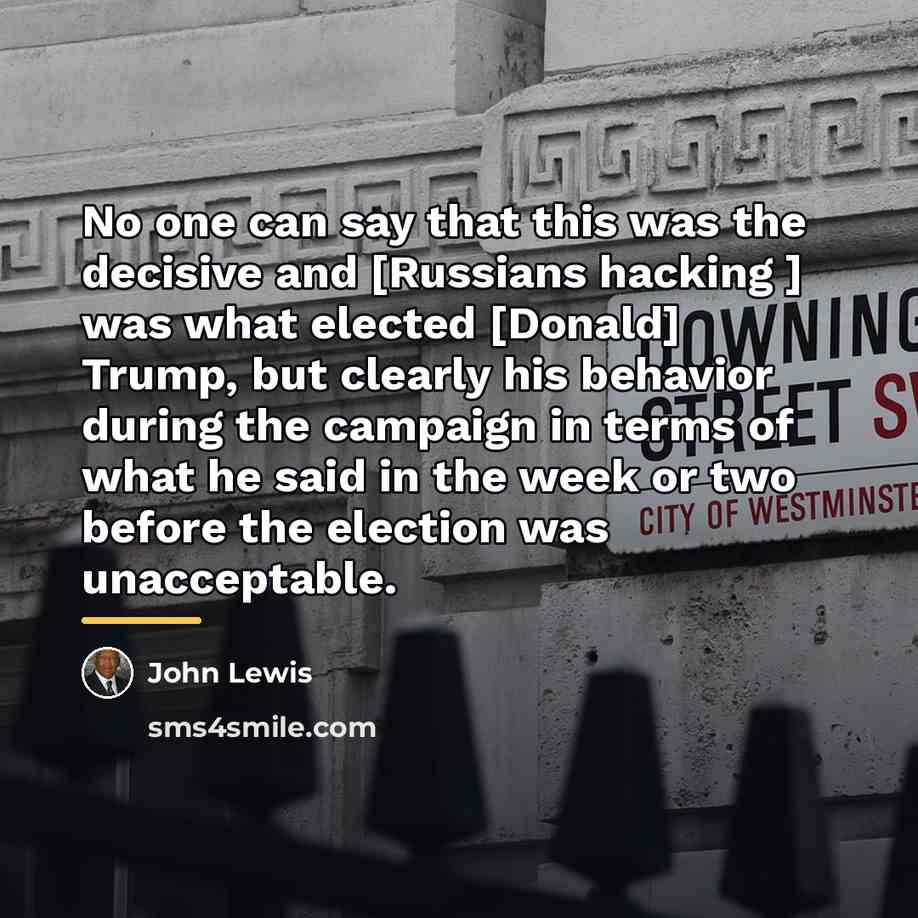 “No one can say that this was the decisive and…” quote by John Lewis