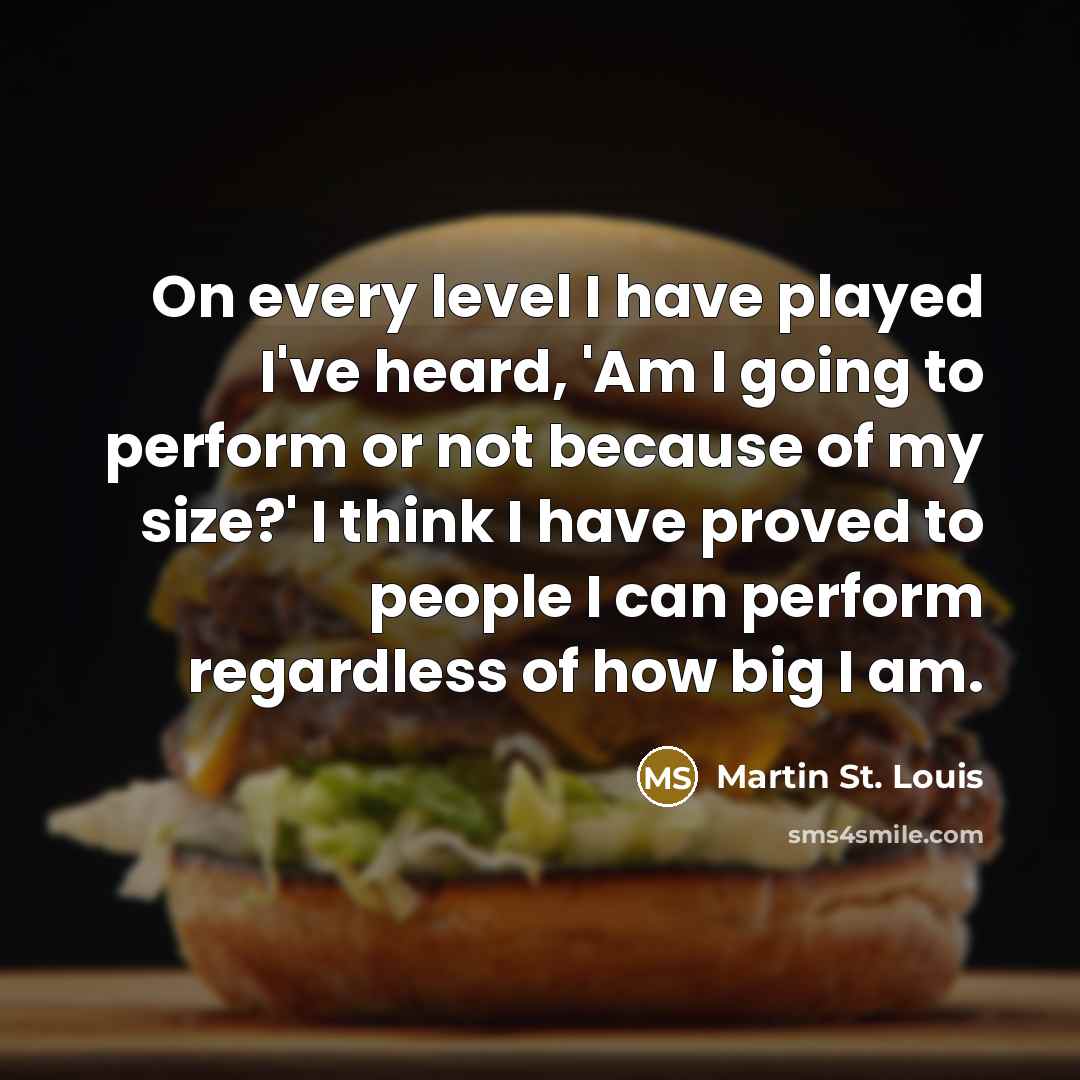 “On every level I have played I've heard, `Am I…” quote by Martin St. Louis