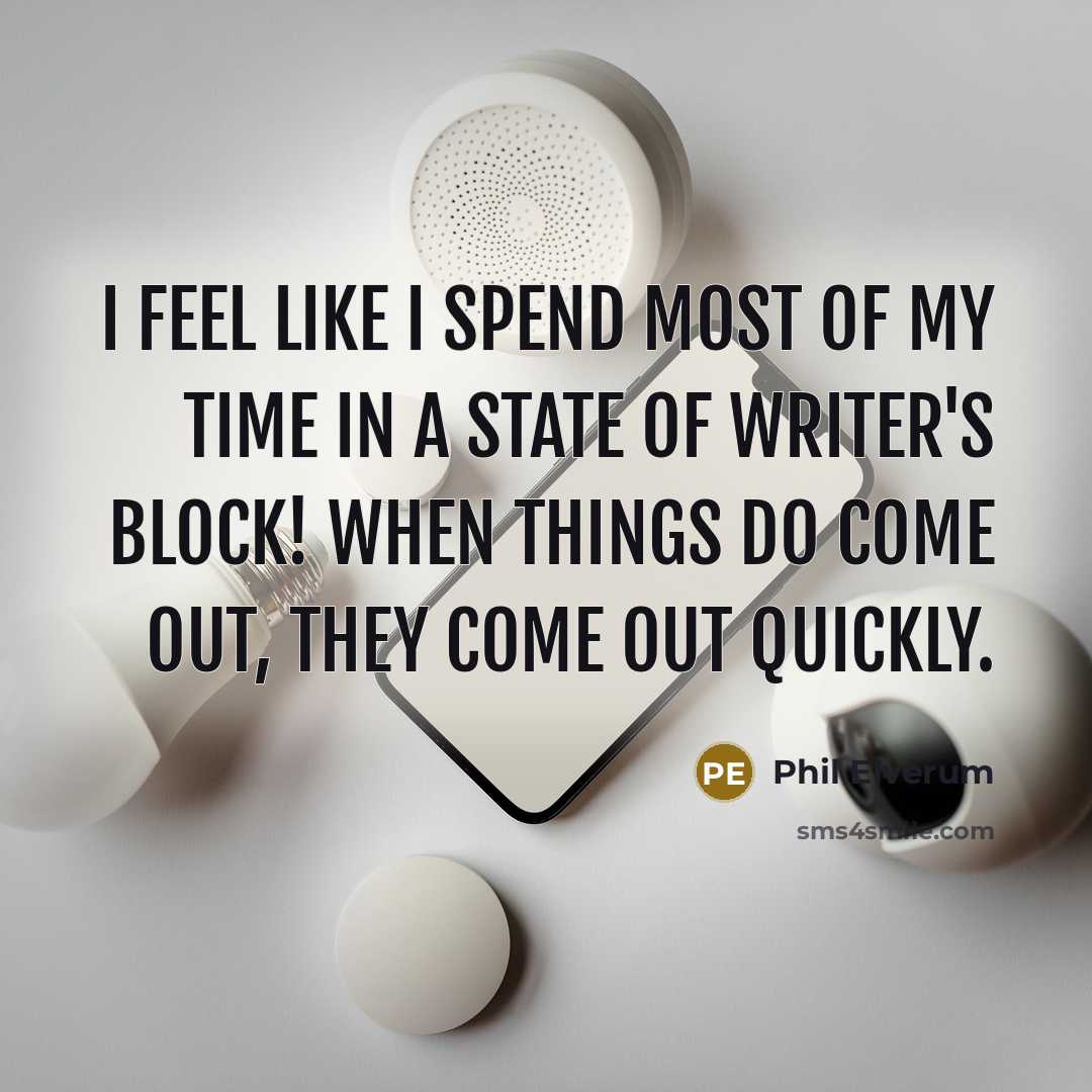 “I feel like I spend most of my time in…” quote by Phil Elverum