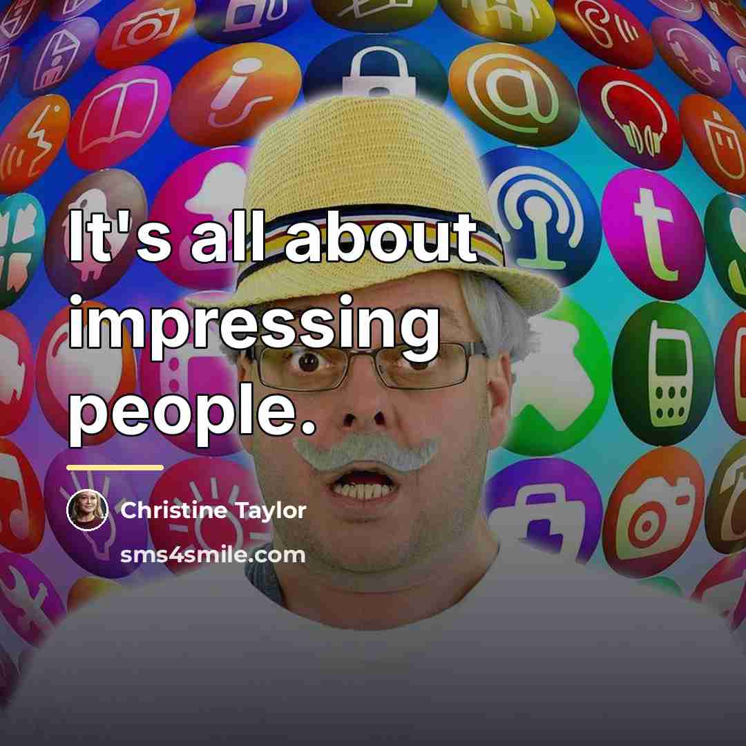 “It's all about impressing people.…” quote by Christine Taylor